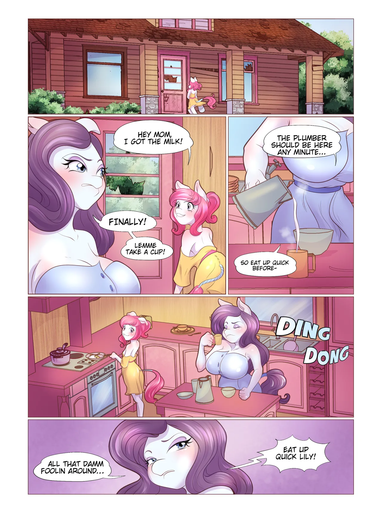 Lily Meadows 3 porn comic picture 2