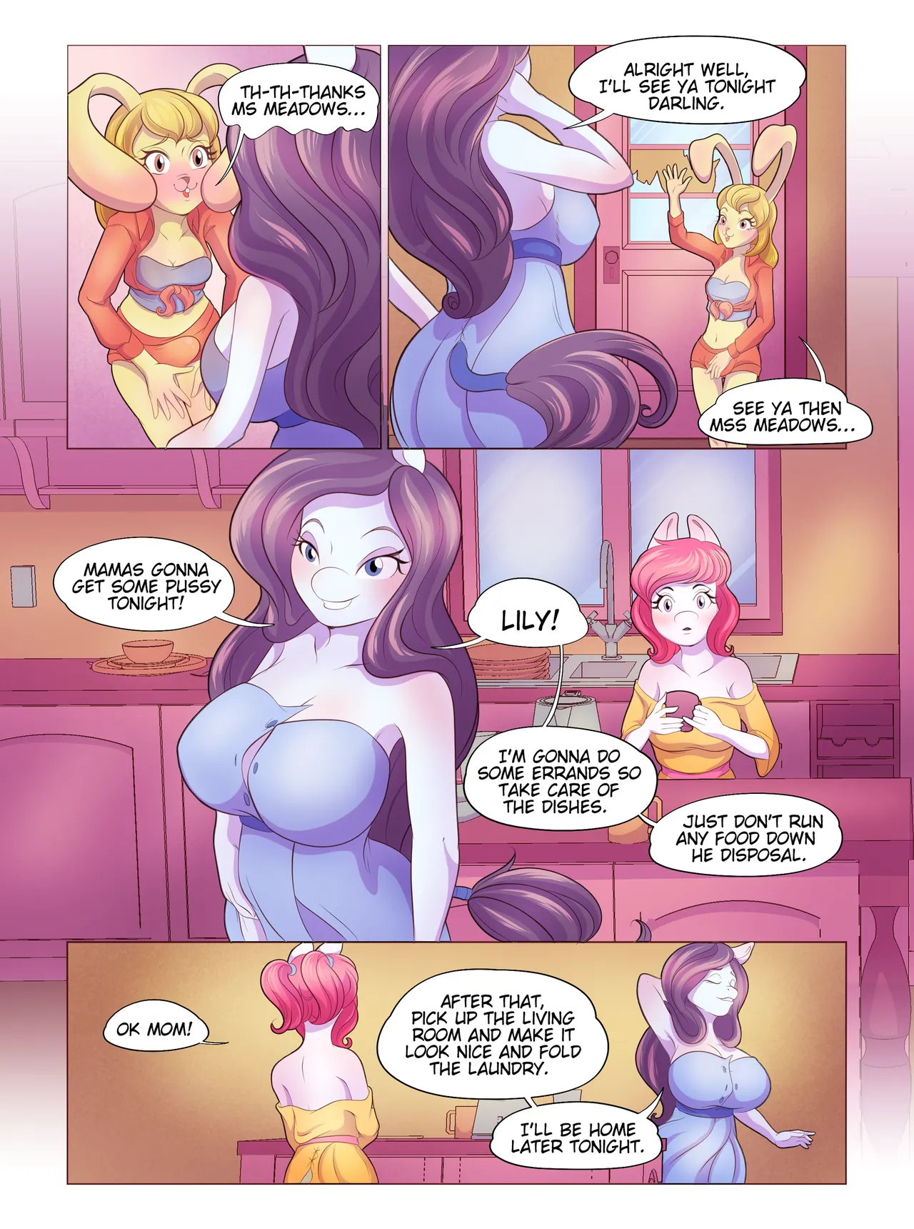 Lily Meadows 3 porn comic picture 6