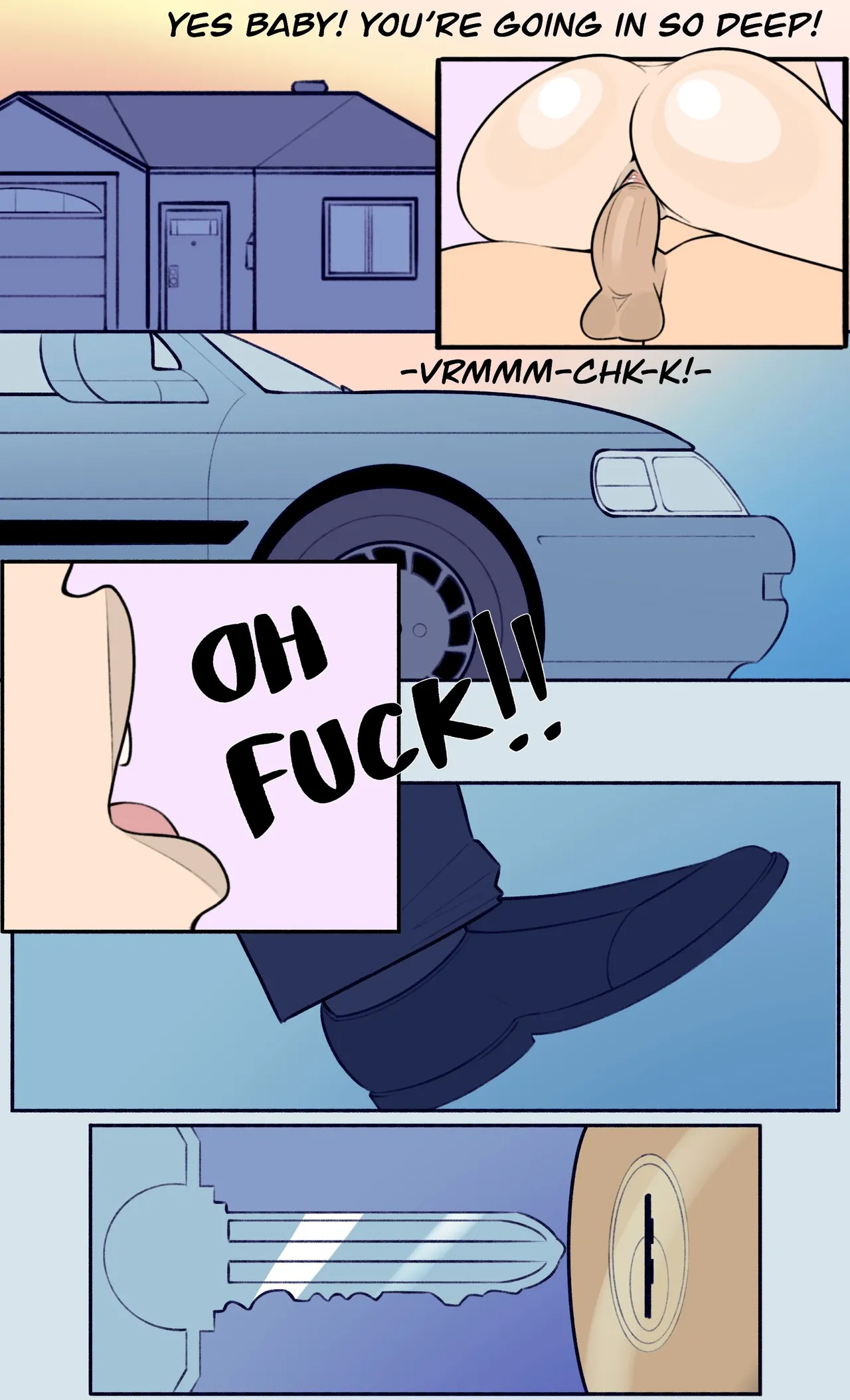 Lisa & James: The Week After porn comic picture 2