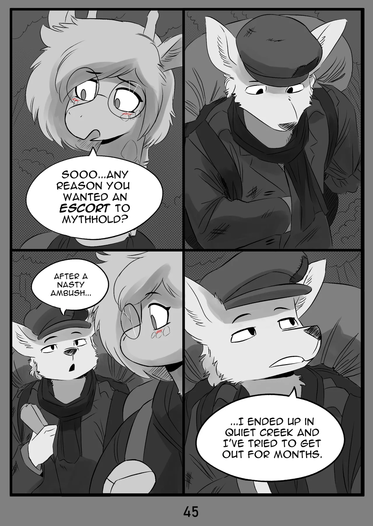 Long Neck Tales 2: Moving Forward porn comic picture 17