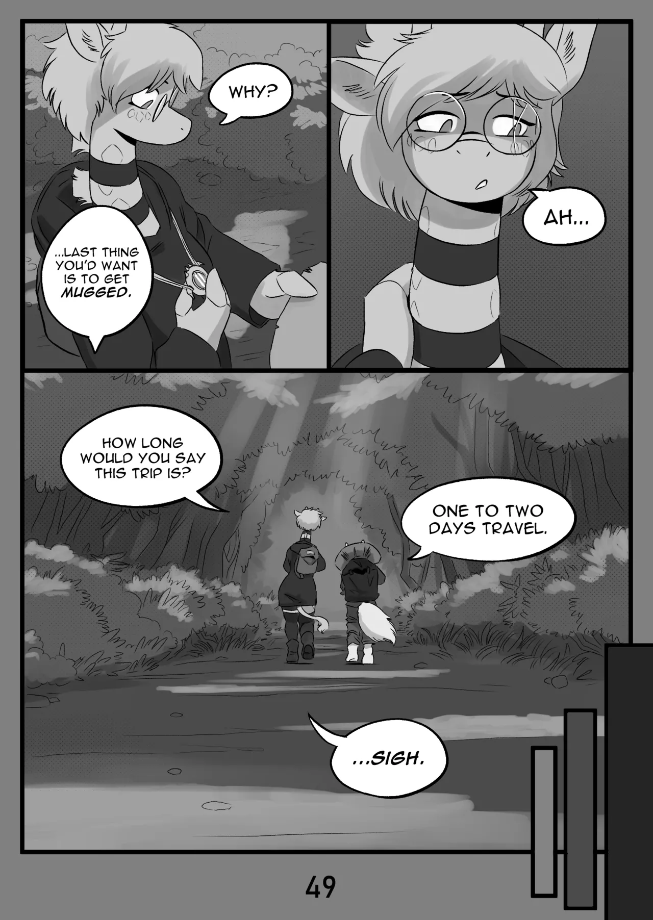 Long Neck Tales 2: Moving Forward porn comic picture 21