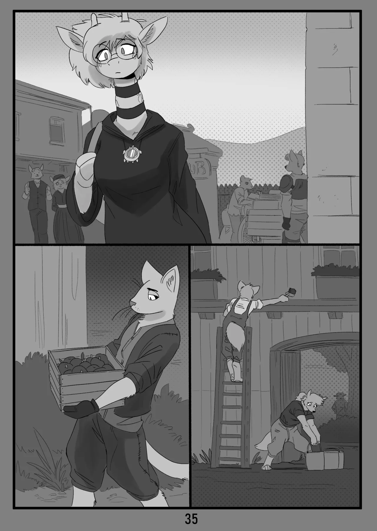 Long Neck Tales 2: Moving Forward porn comic picture 7