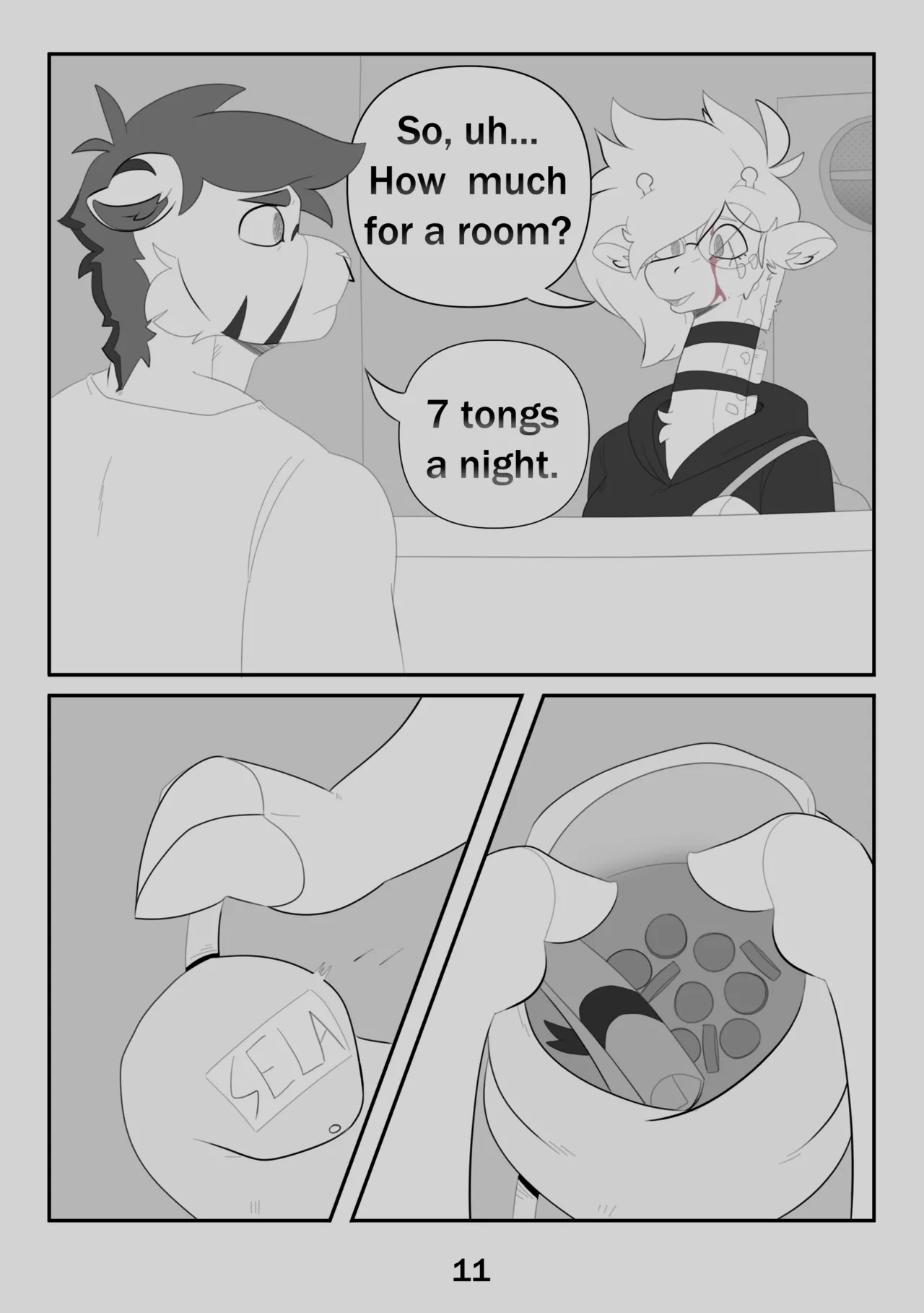 Long Neck Tales Chapter 1: New Beginnings porn comic picture 13