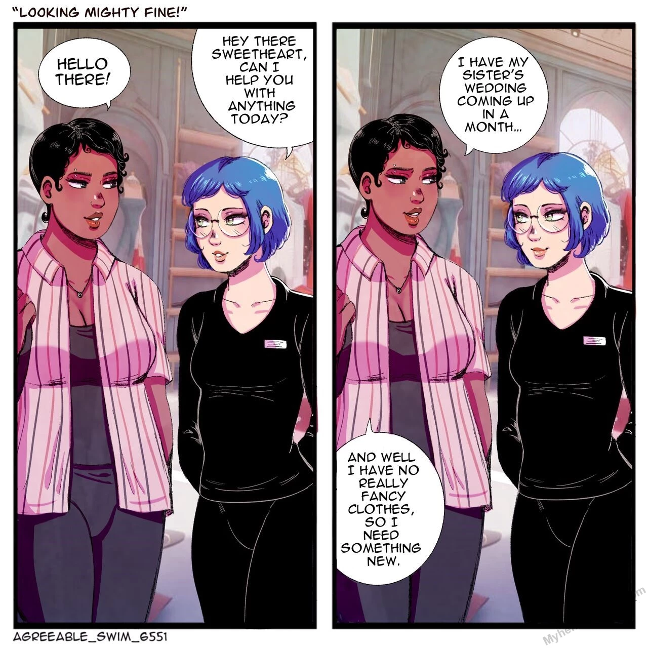 Looking Mighty Fine! porn comic picture 1