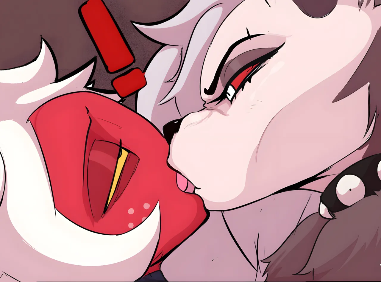 Loona x Moxxie porn comic picture 2