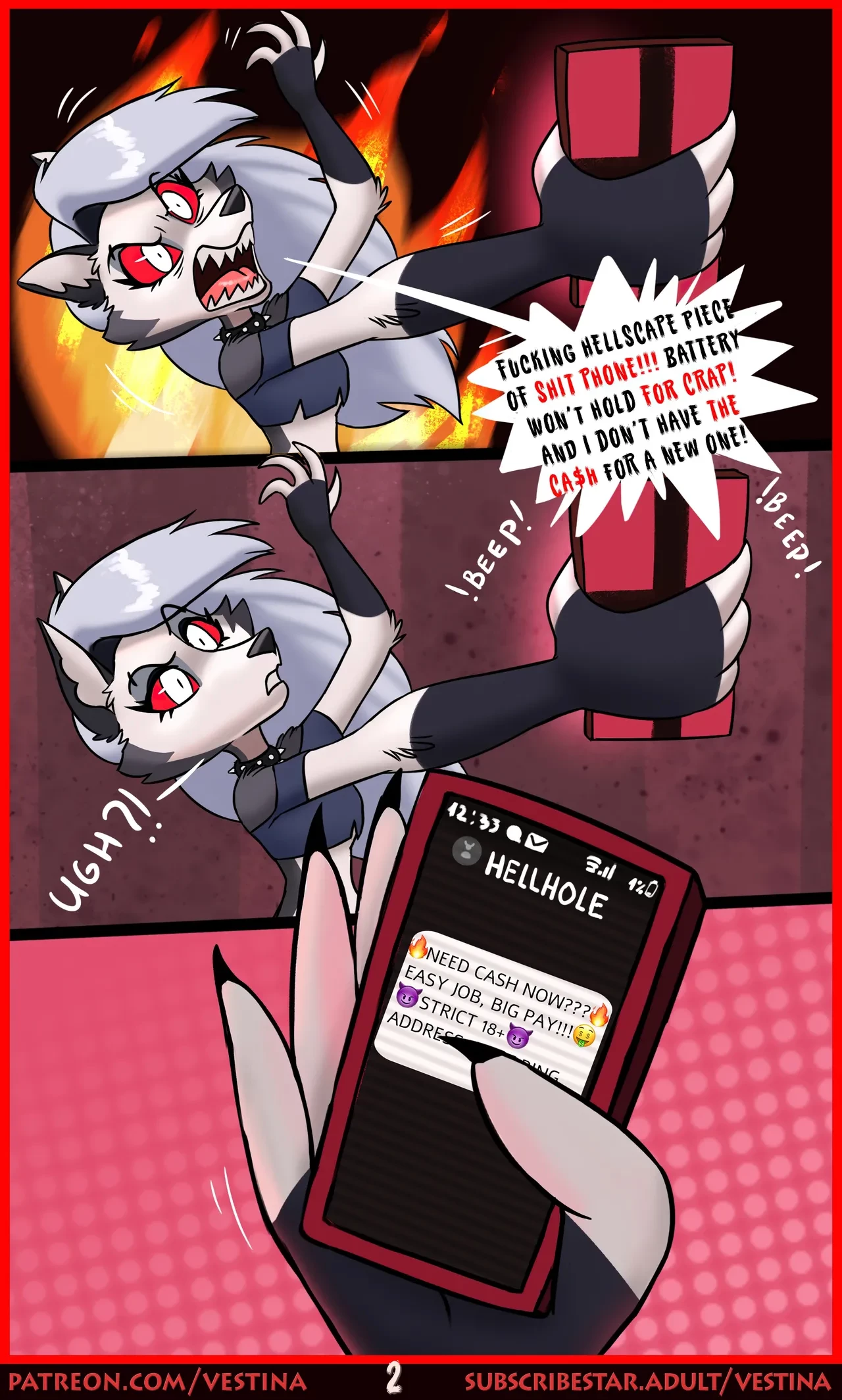 Loona's Hellhole Hustle (Ongoing) porn comic picture 2