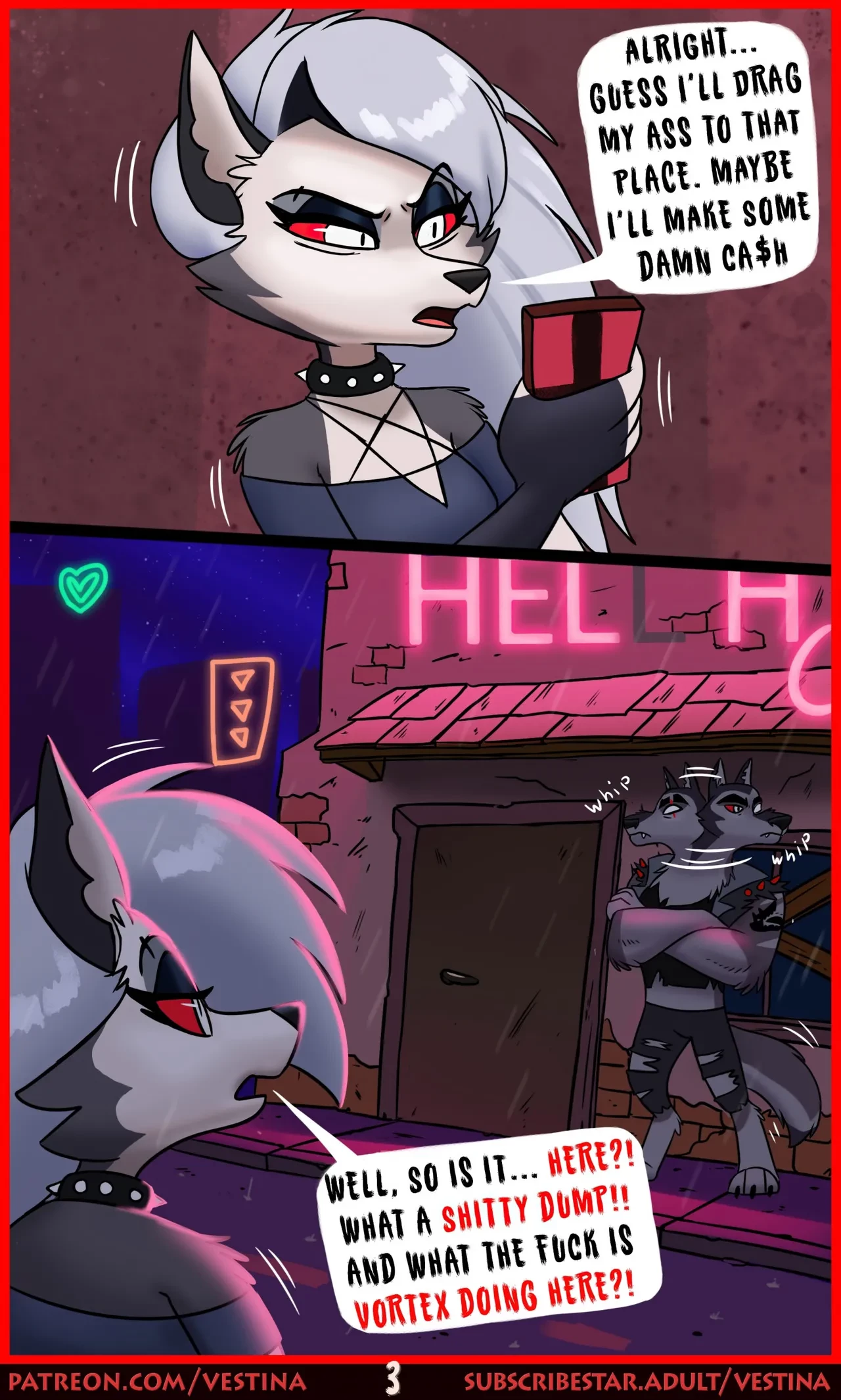 Loona's Hellhole Hustle (Ongoing) porn comic picture 3
