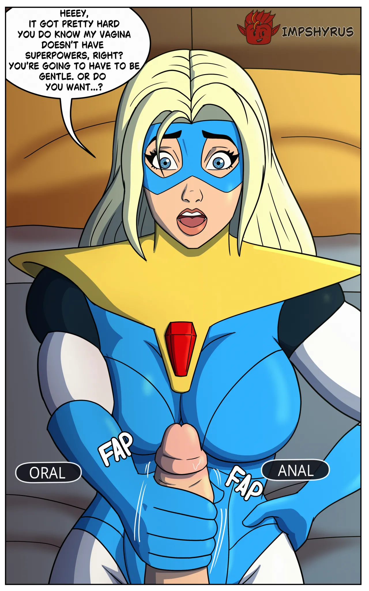 Love Blazer porn comic picture 4