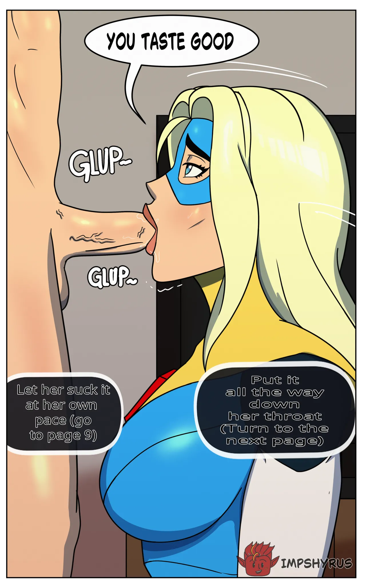 Love Blazer porn comic picture 5