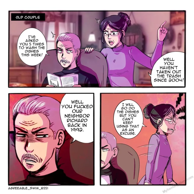 Lover's Quarrels porn comic picture 3
