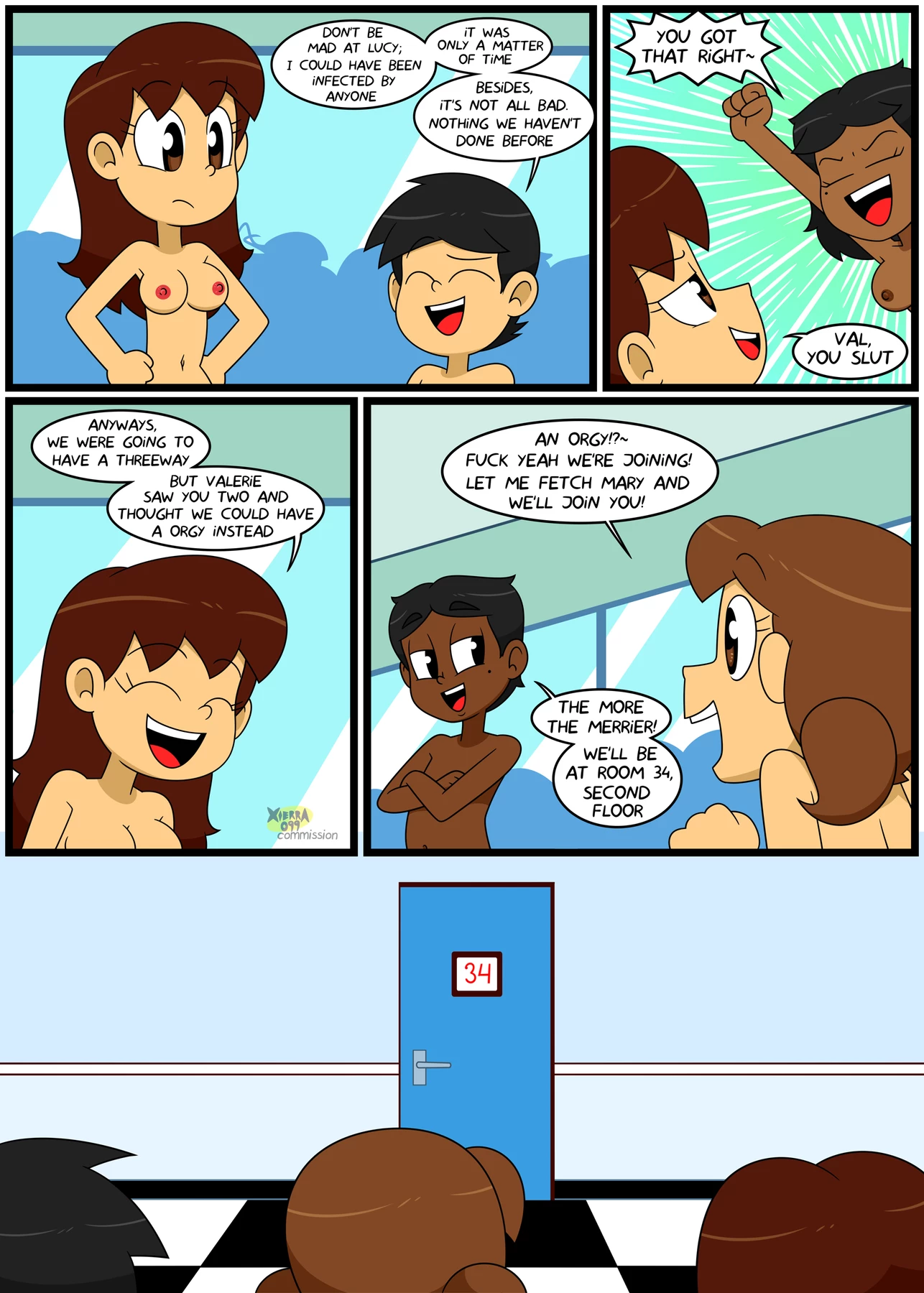 Lovin' Sis Horny Virus porn comic picture 11