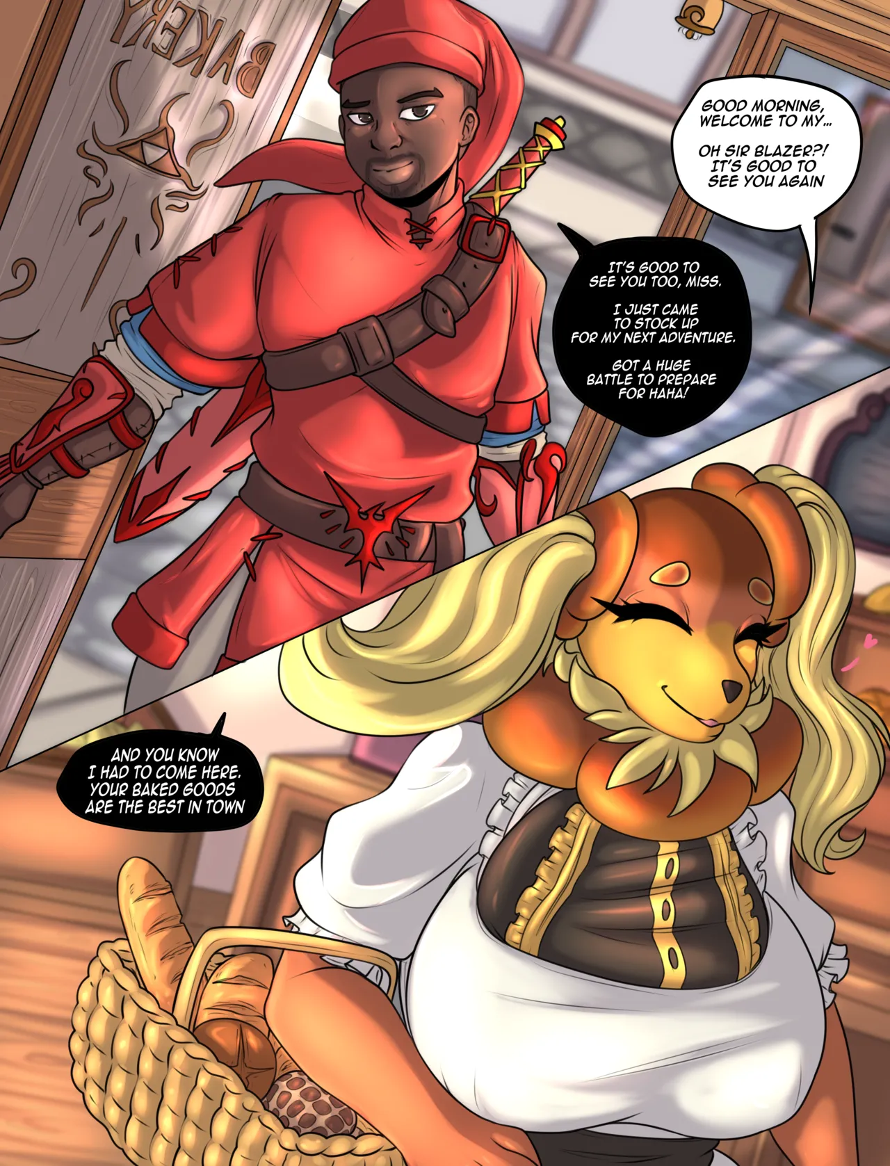 Loyal Customer porn comic picture 3