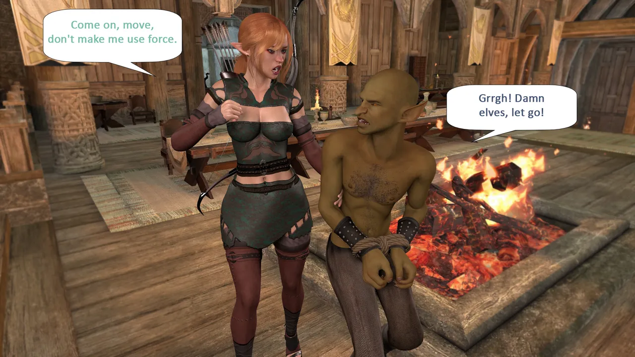 Lucky Goblin 3 porn comic picture 34