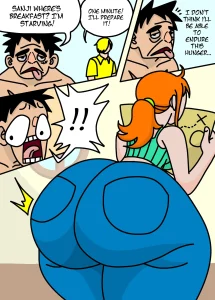 Luffy's Breakfast porn comic picture 1