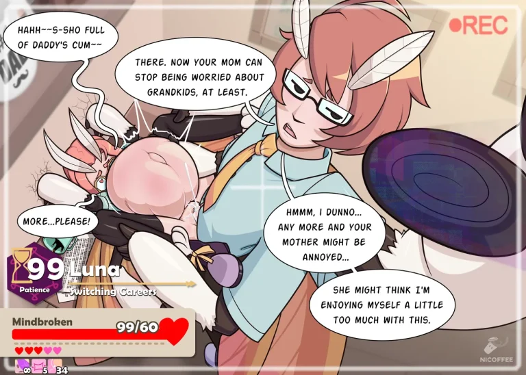 Luna's Family Visit porn comic picture 5