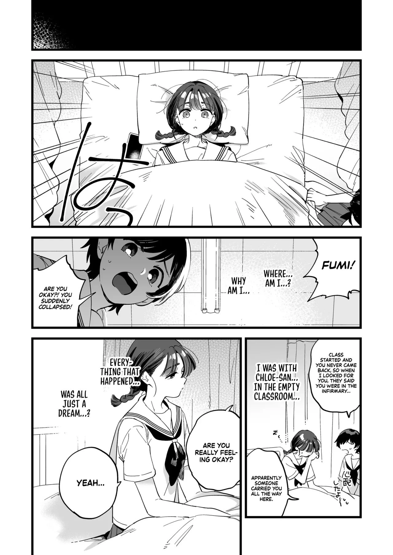 Lunchtime with a Futanari Demon | Futanari Akuma-san to Hiruyasumi ~Appli de Shoukan shitara Oishiku Itadakarechaimashita~ porn comic picture 35