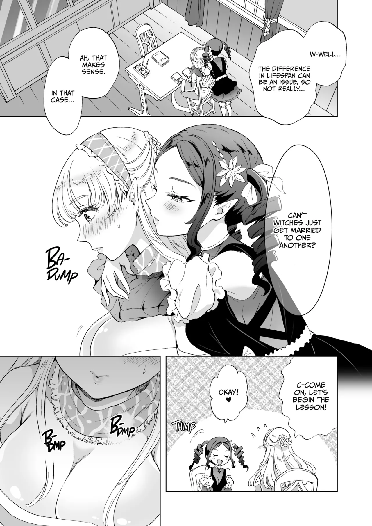 Lust Lessons with My Witchcraft Tutor porn comic picture 16