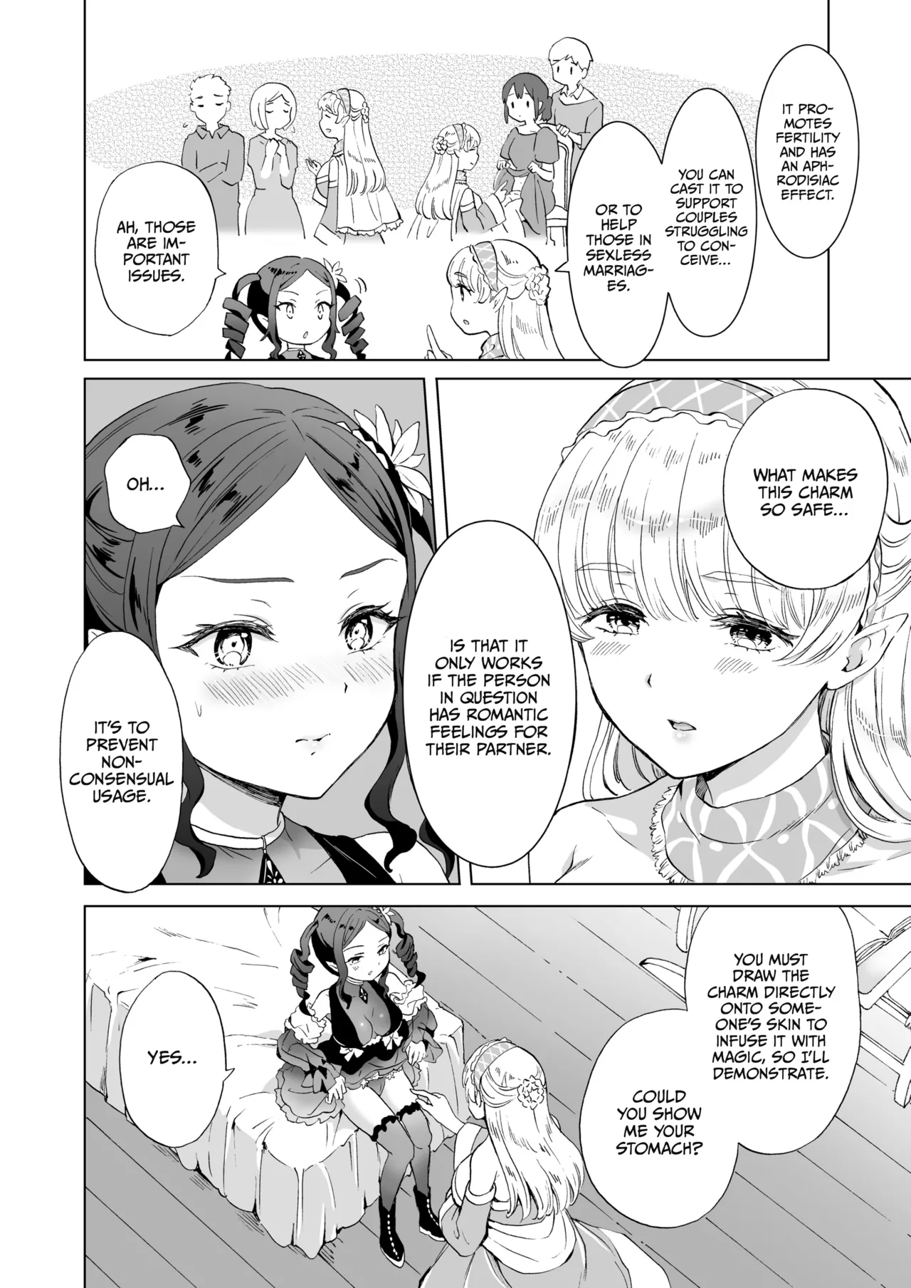 Lust Lessons with My Witchcraft Tutor porn comic picture 19