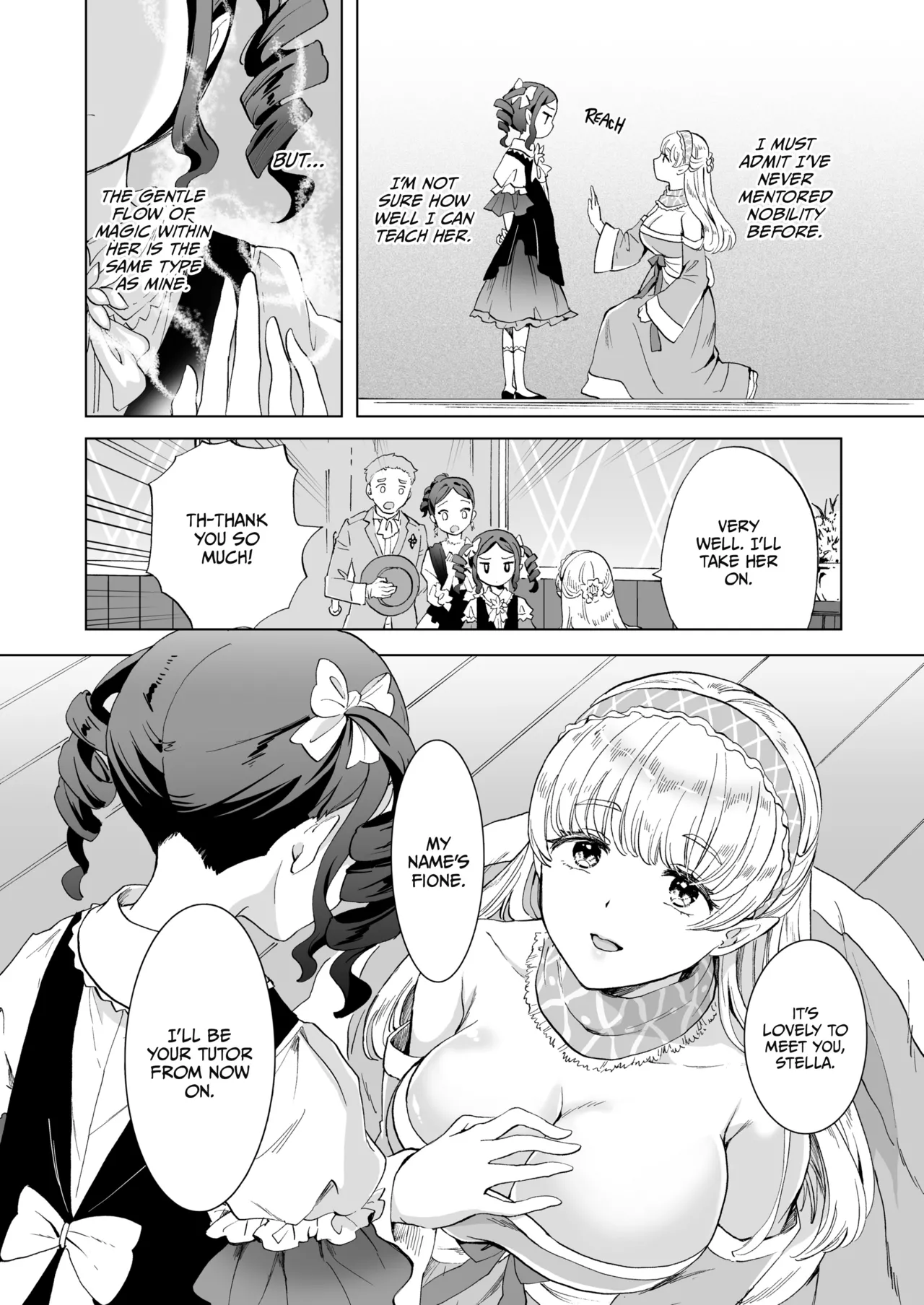 Lust Lessons with My Witchcraft Tutor porn comic picture 5