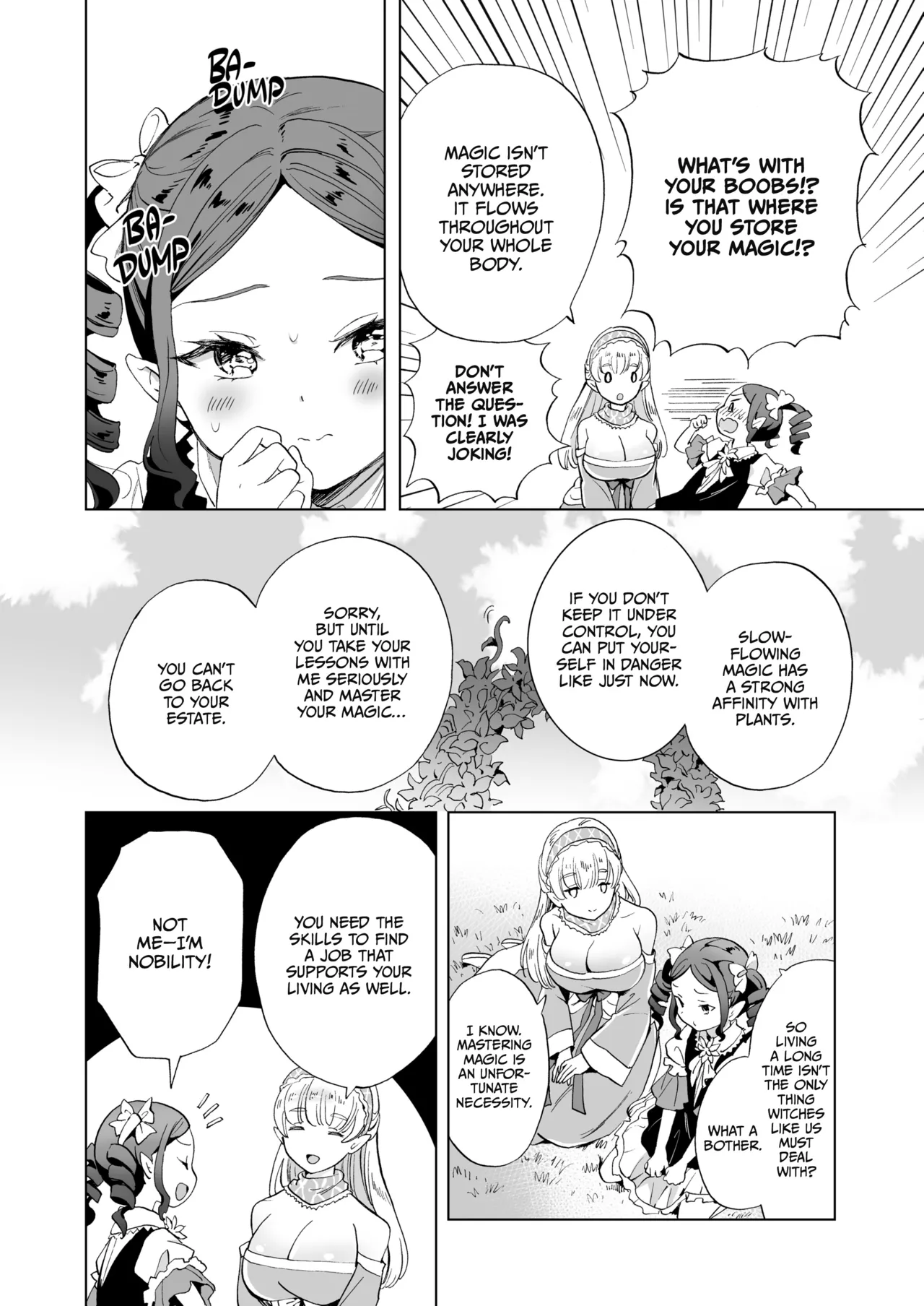 Lust Lessons with My Witchcraft Tutor porn comic picture 9