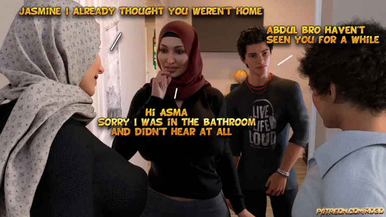 Lust predators Hijab Amateurs 2 porn comic picture 30