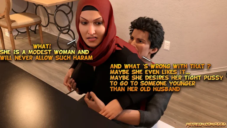 Lust predators Hijab Amateurs 2 porn comic picture 7