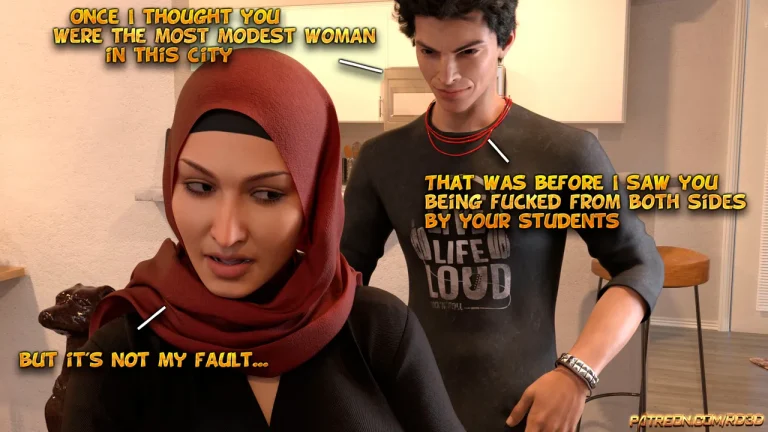 Lust predators Hijab Amateurs 2 porn comic picture 9