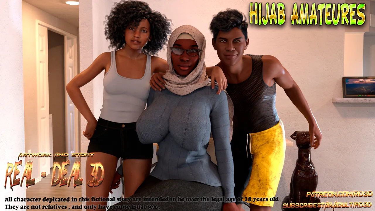Lust Predators - Hijab Amatures 4 porn comic picture 1