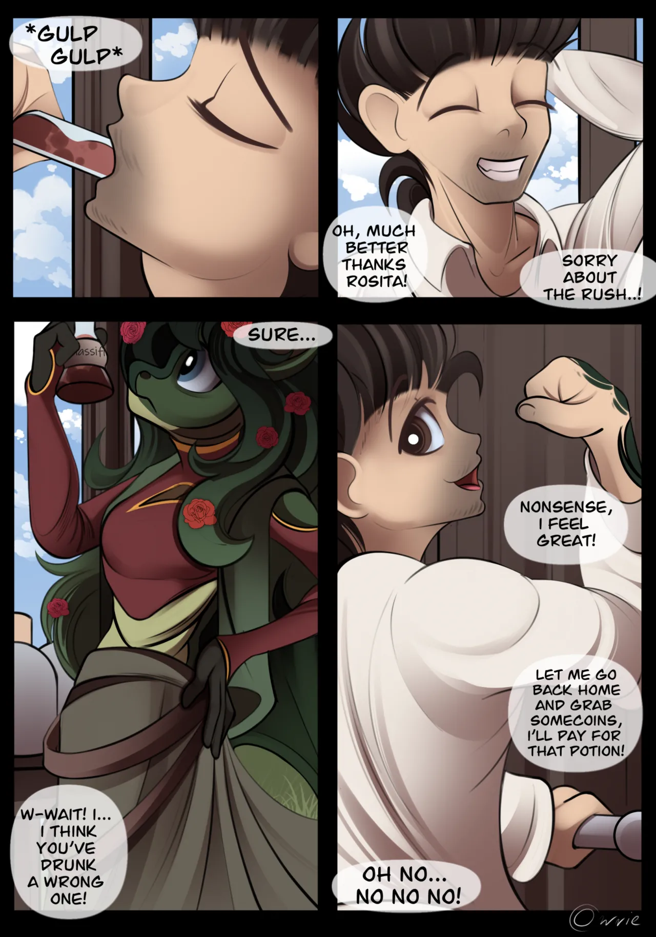 Lustful Enchantment porn comic picture 2