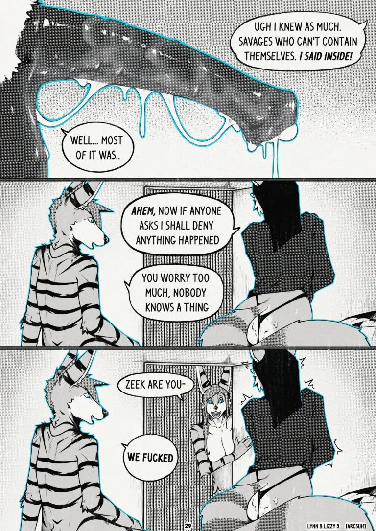 Lynn & Lizzy 3 porn comic picture 24