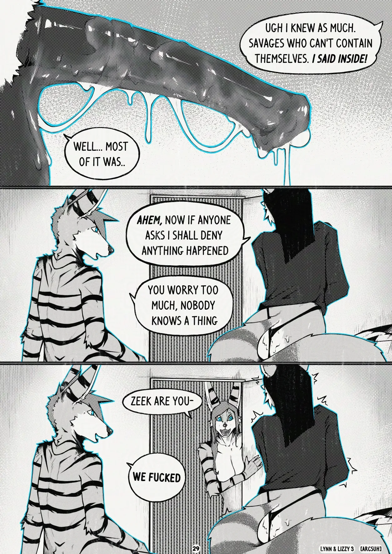 Lynn & Lizzy 3 porn comic picture 24