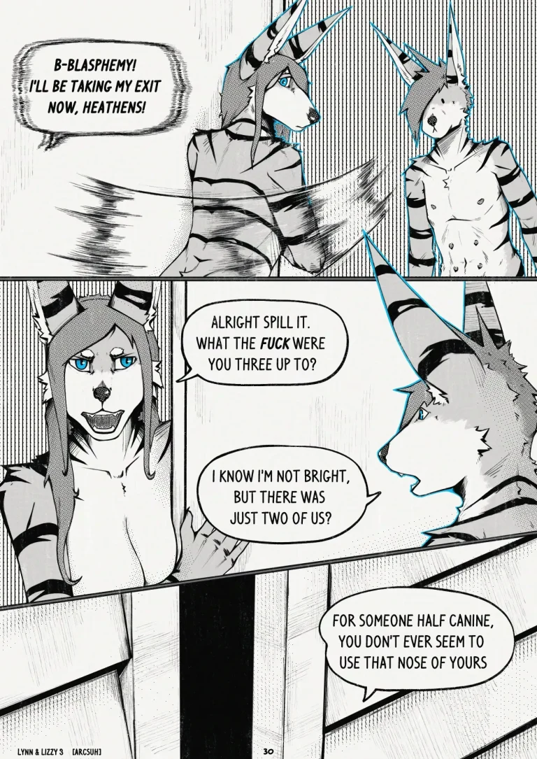 Lynn & Lizzy 3 porn comic picture 25