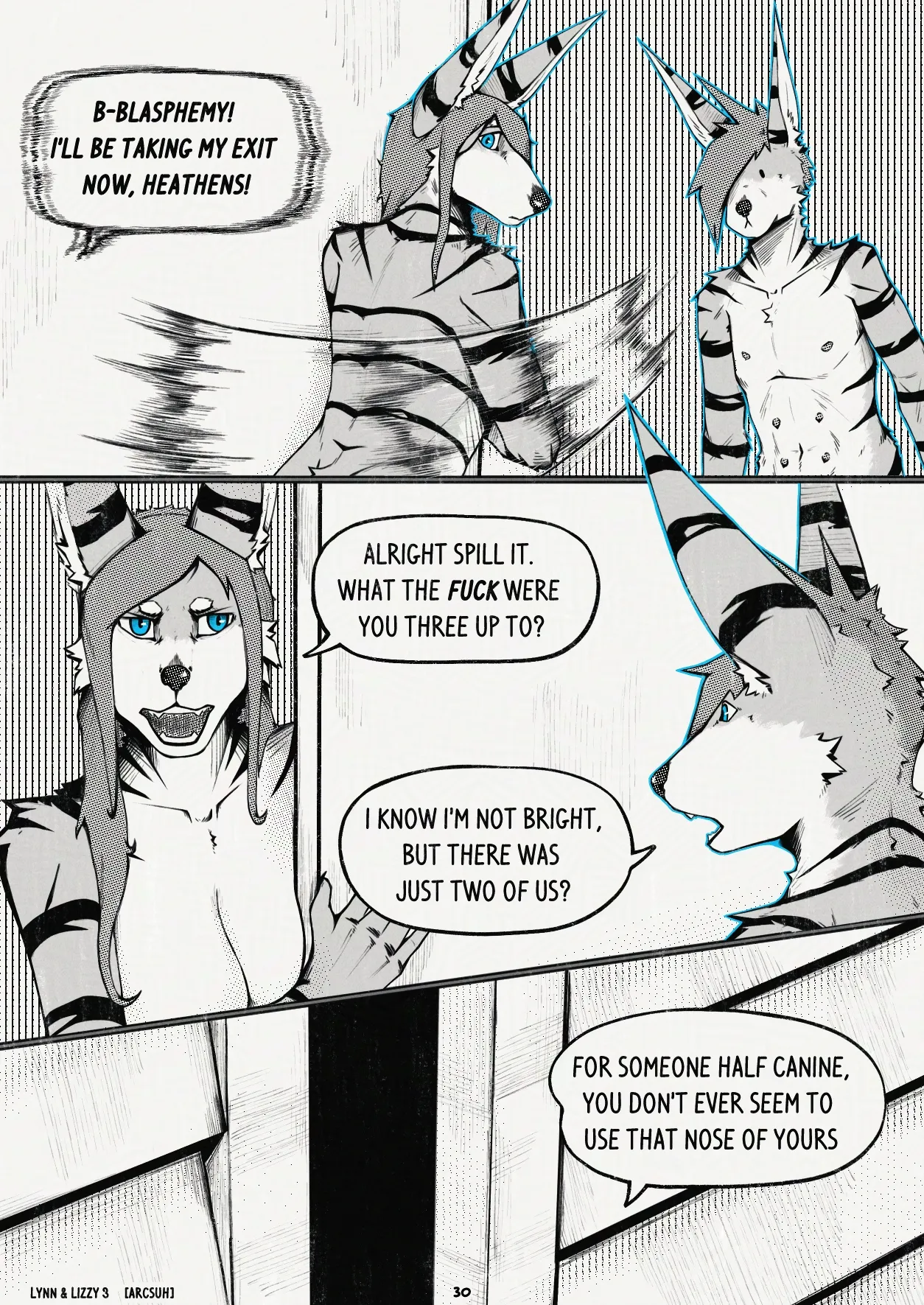 Lynn & Lizzy 3 porn comic picture 25