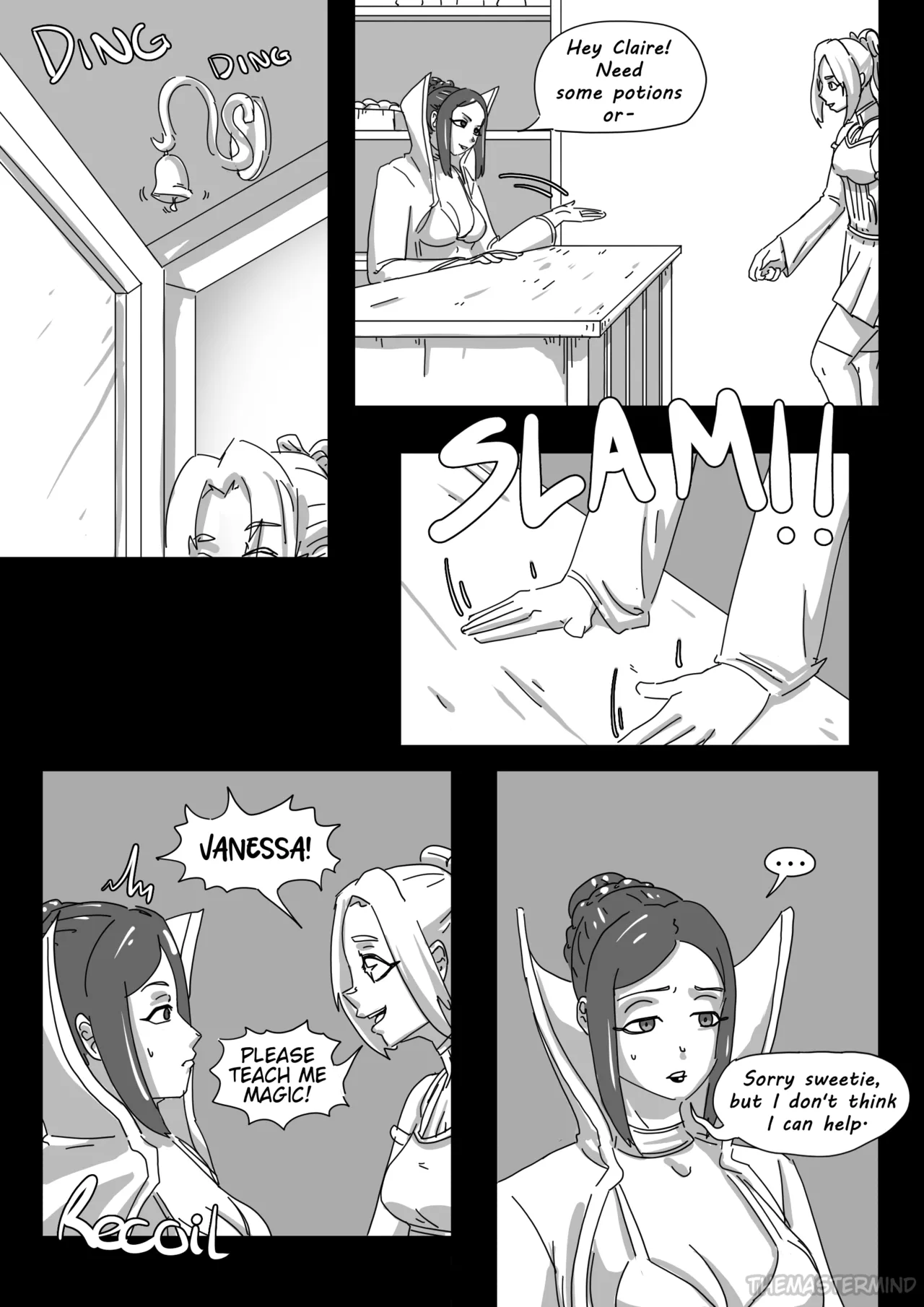 Magic Lesson porn comic picture 2