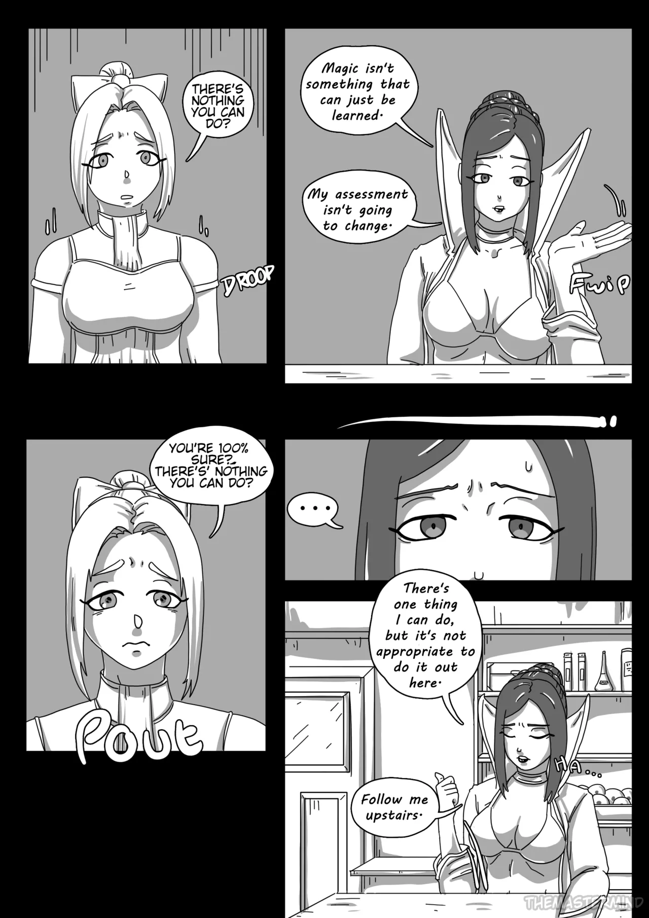 Magic Lesson porn comic picture 3