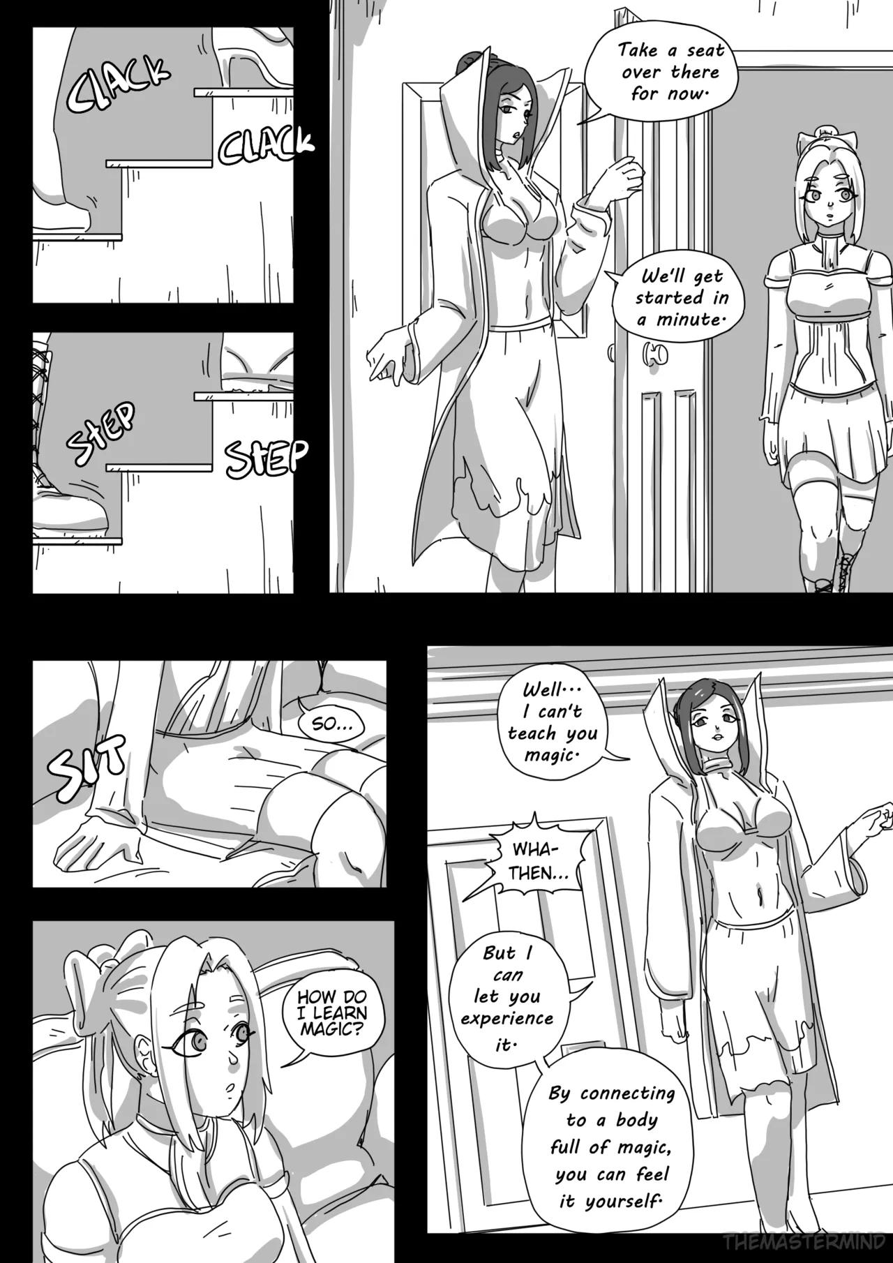 Magic Lesson porn comic picture 4