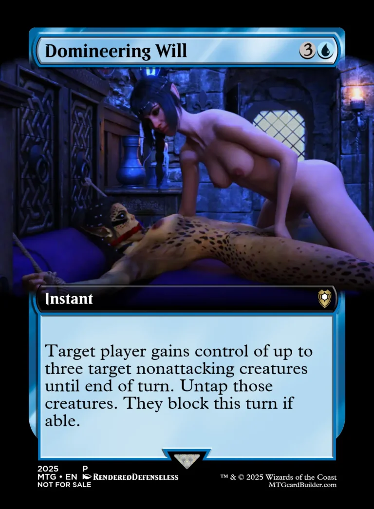 Magic the Gathering alters porn comic picture 46