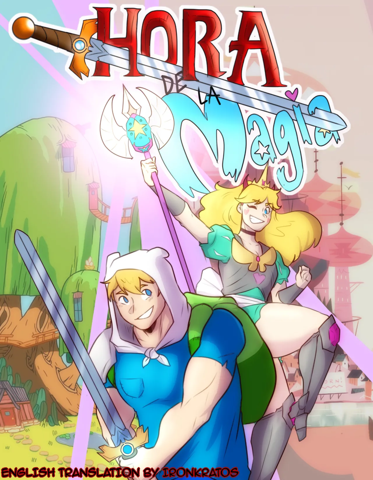 Magic TIME! porn comic picture 1