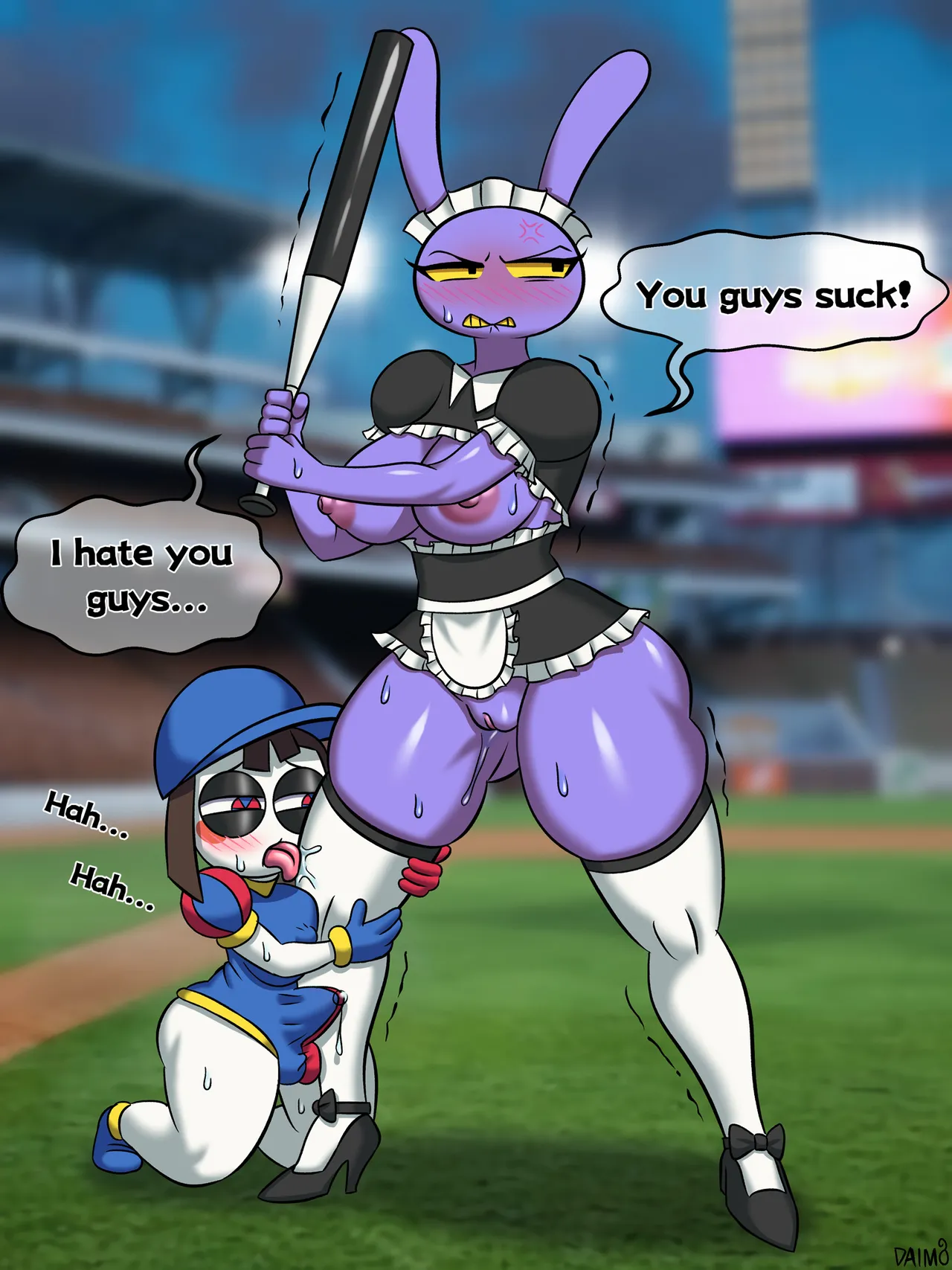 Maid Jax porn comic picture 2