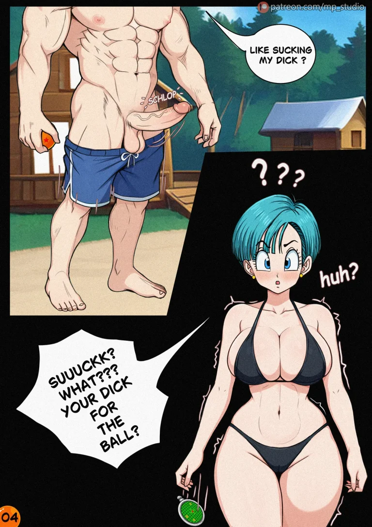 Majin Bulma porn comic picture 5