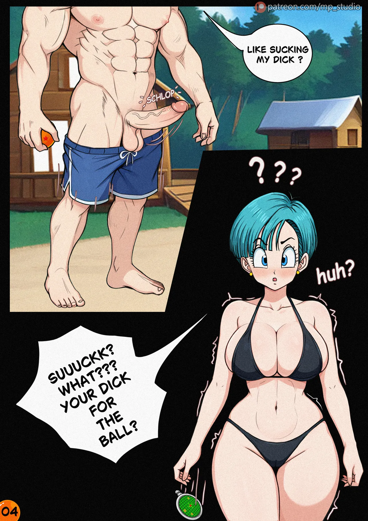 Majin Bulma porn comic picture 5
