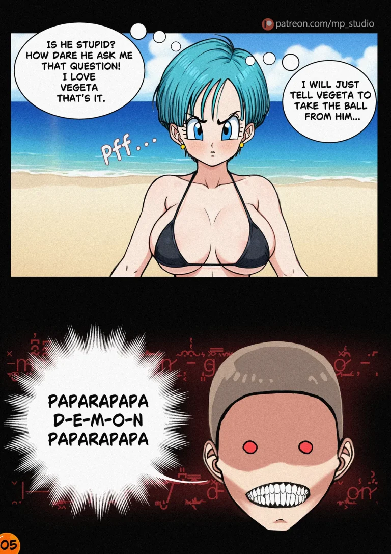 Majin Bulma porn comic picture 6