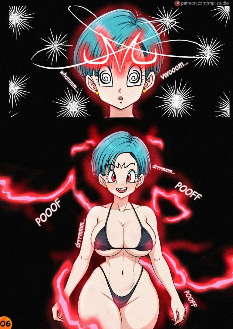 Majin Bulma porn comic picture 7