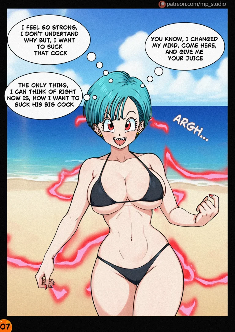 Majin Bulma porn comic picture 8