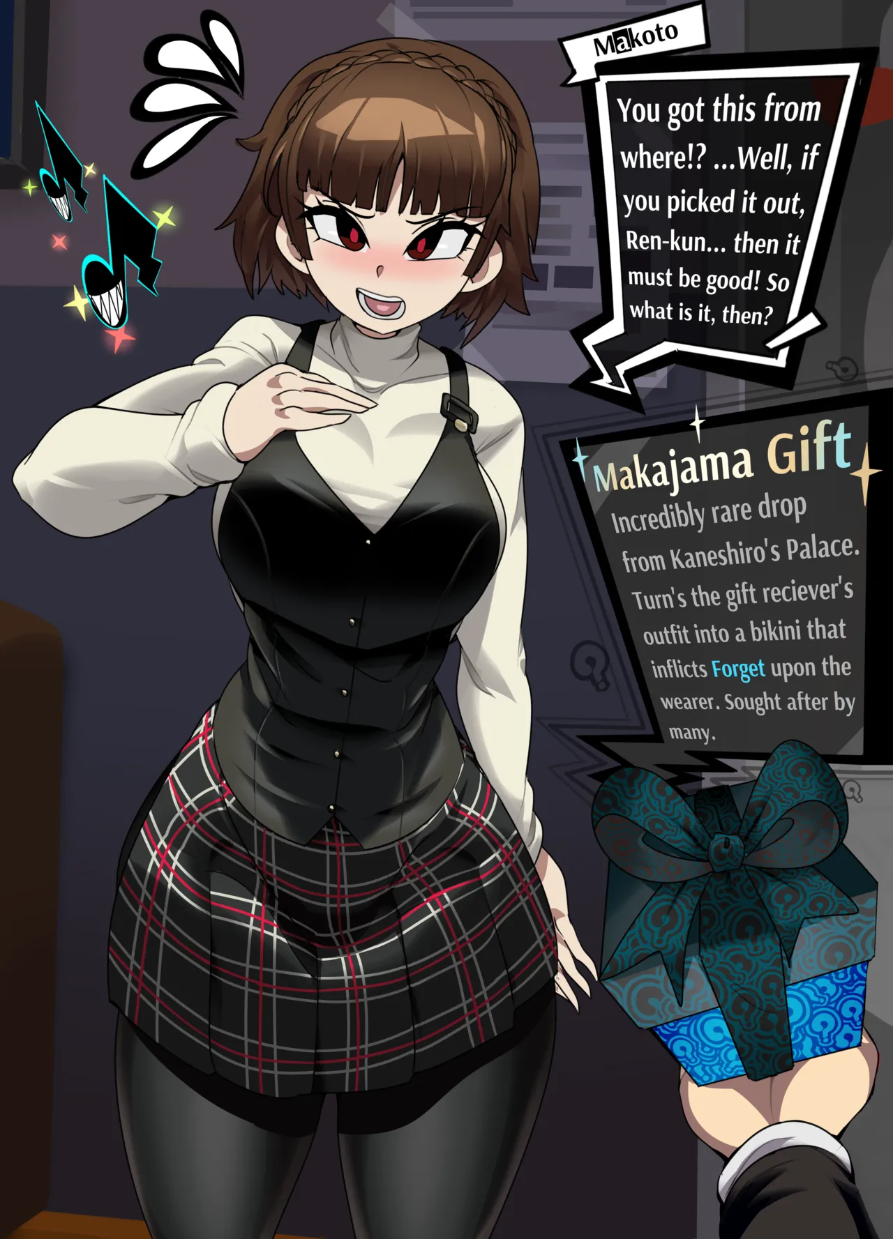 Makajama-kini Gift porn comic picture 2