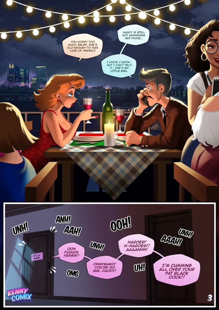 Mandy is Home Alone porn comic picture 4