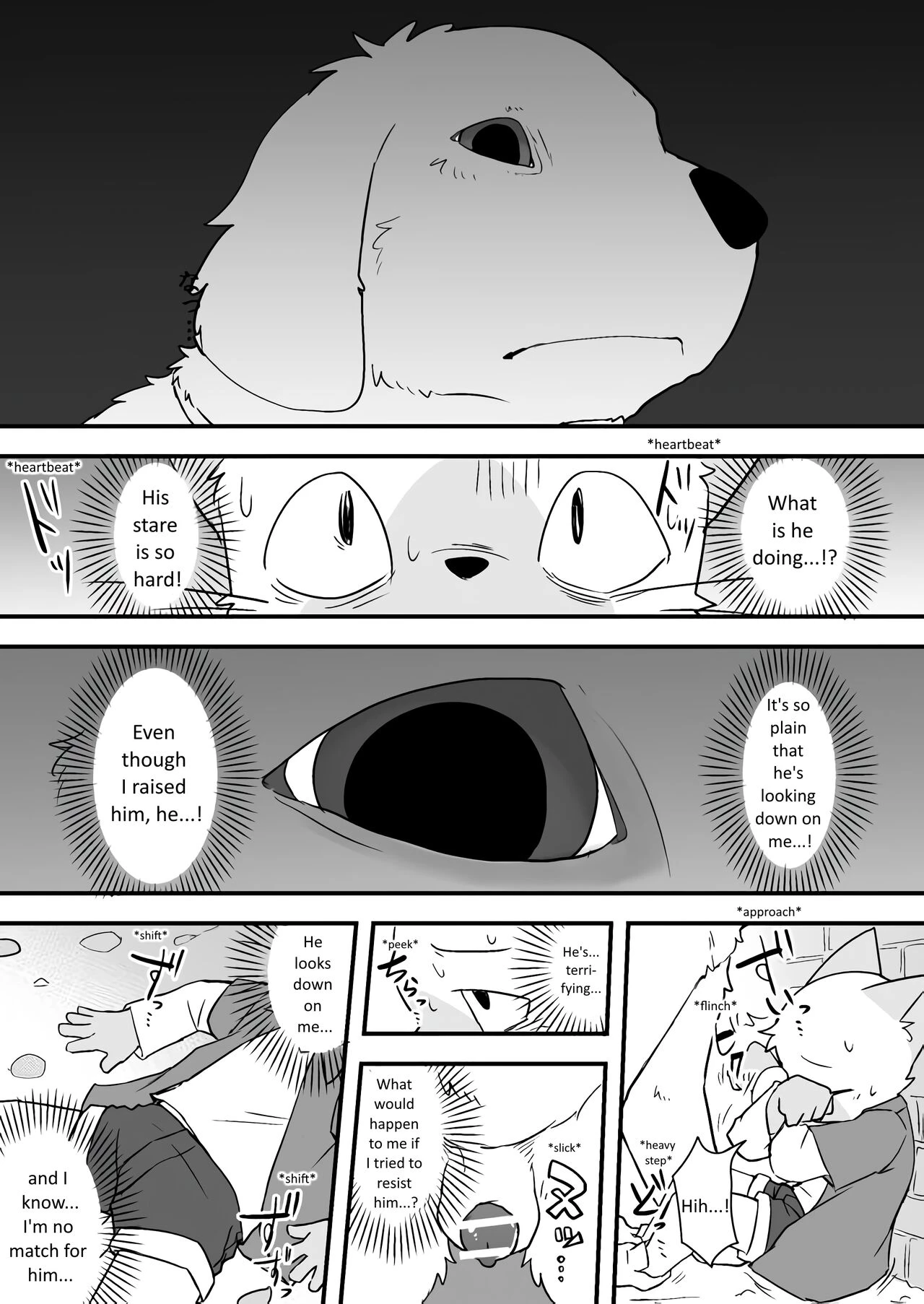 Manmosu Marimo | Walking the Cat (Unfinished porn comic picture 17