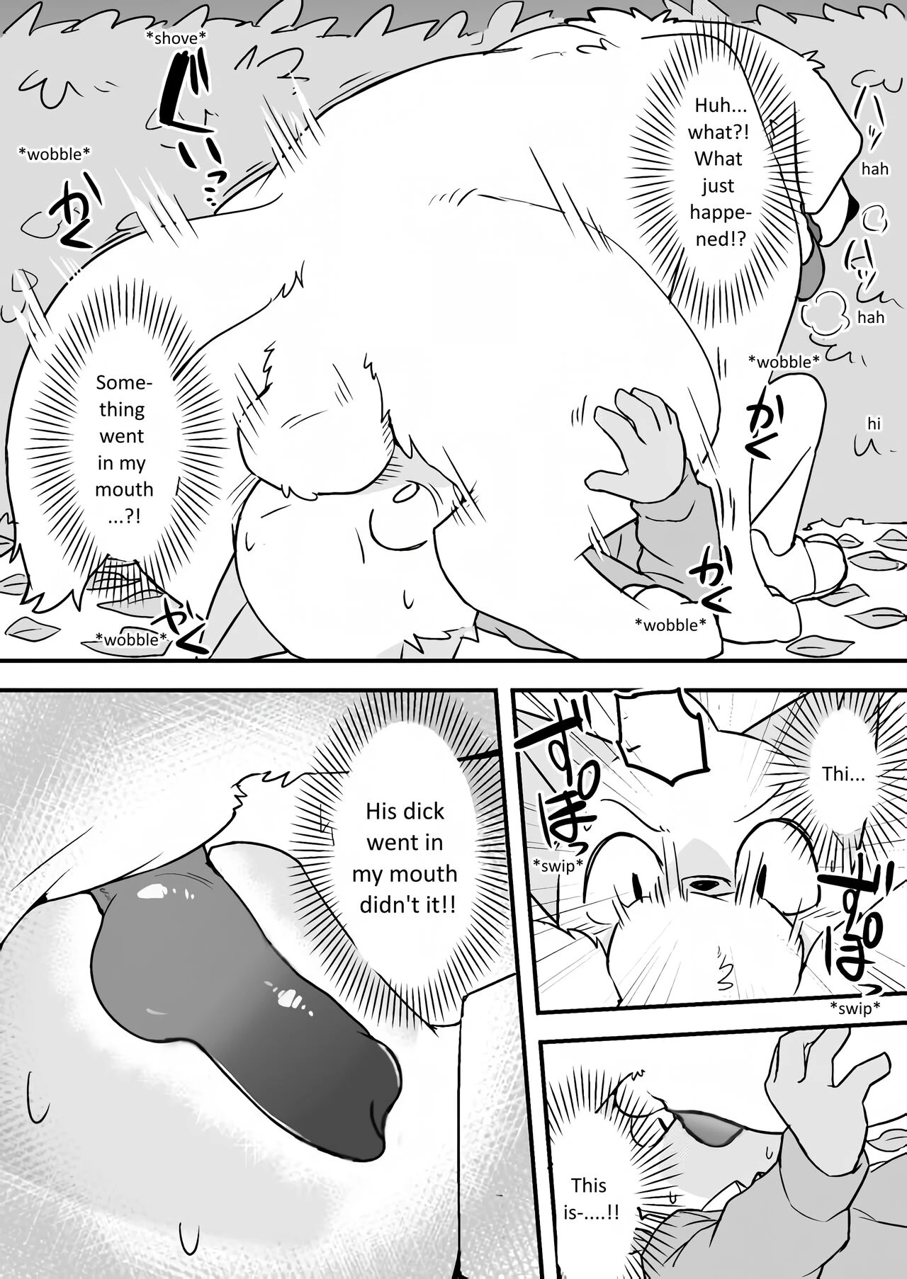 Manmosu Marimo | Walking the Cat (Unfinished porn comic picture 5
