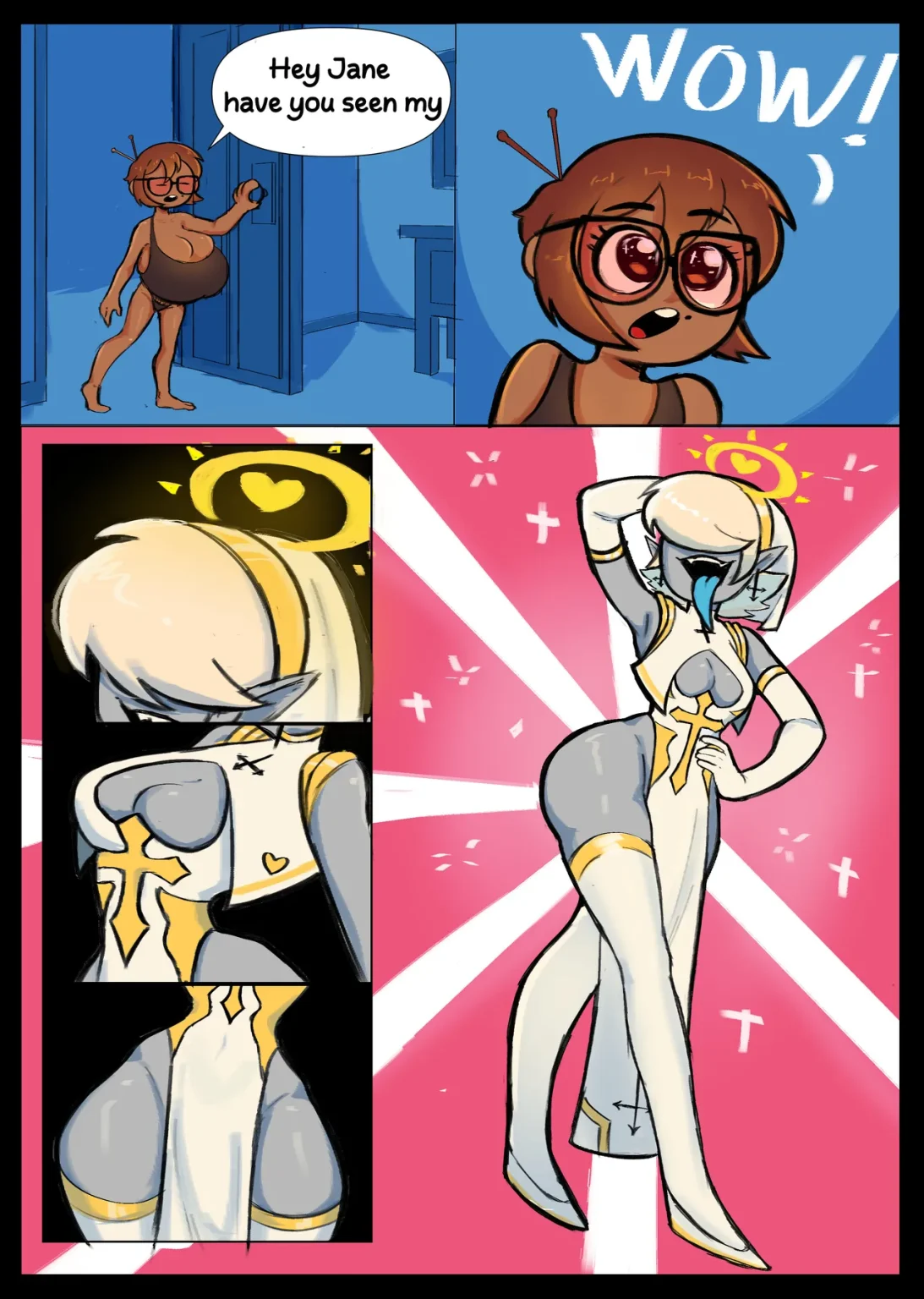 Mara: Transformation porn comic picture 1