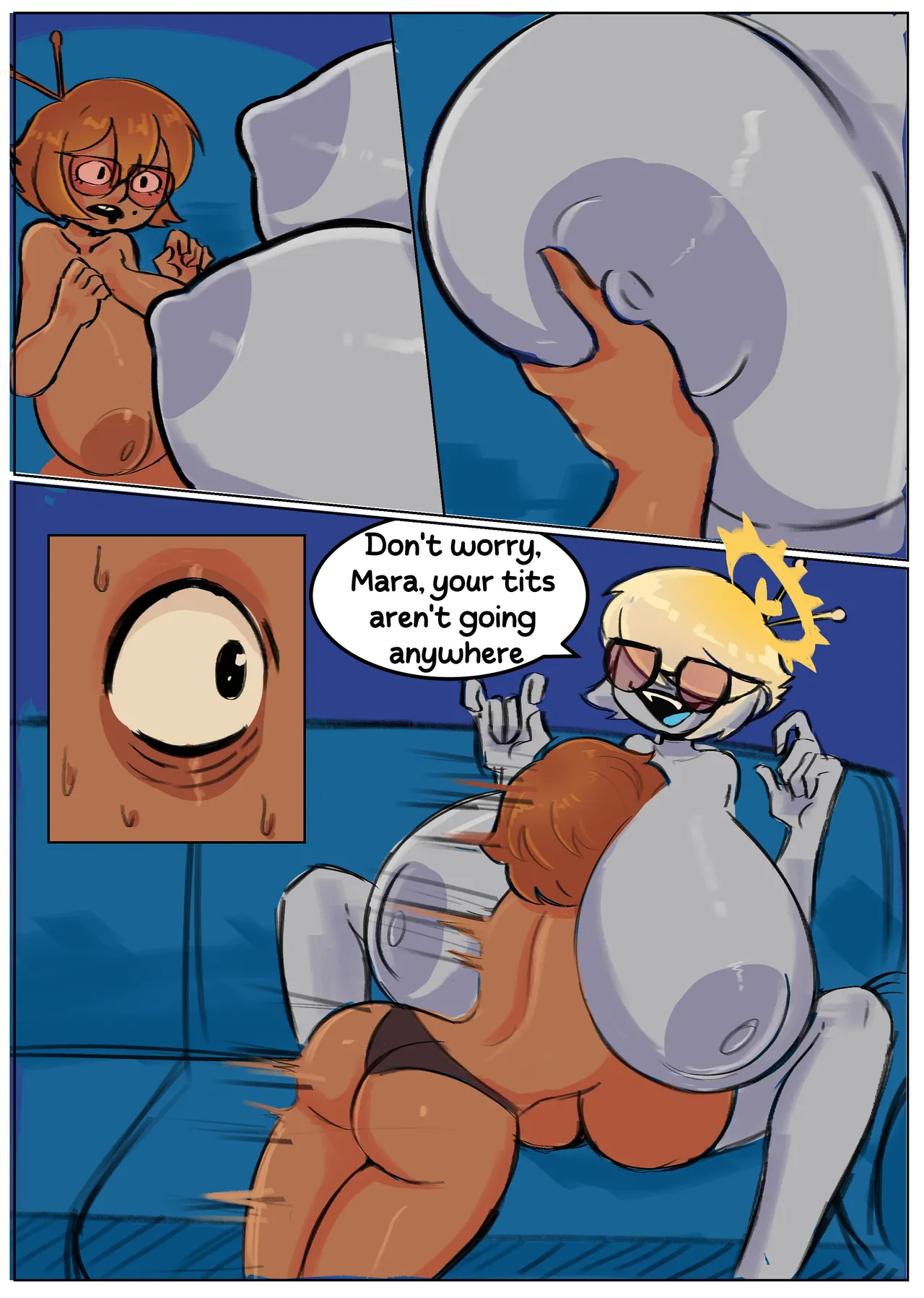 Mara: Transformation porn comic picture 14
